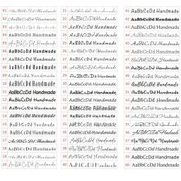 Marca personalizada impressão etiquetas, etiqueta de costura personalizada, logotipo ou etiquetas de texto, etiqueta de costura artesanal, 2x5cm, 20x60mm - Image 4