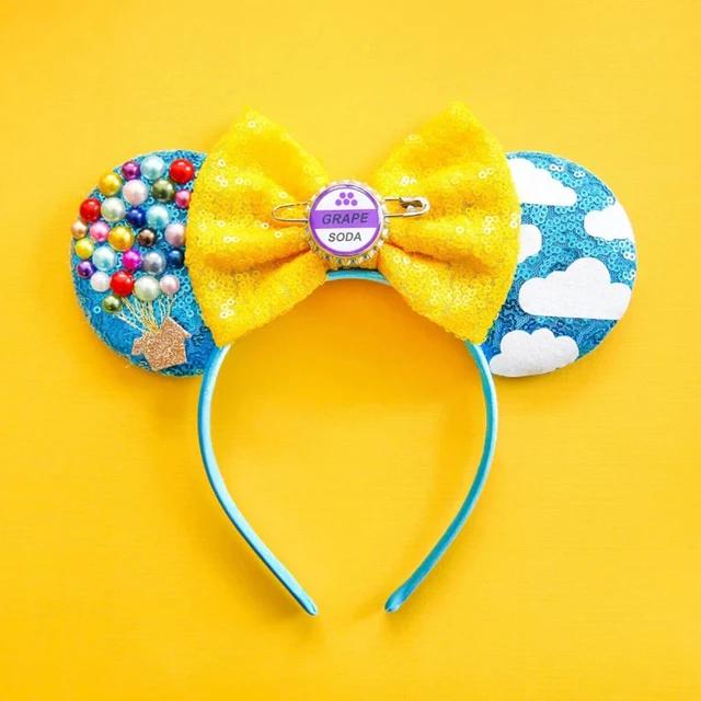 Mickey Mouse Orelhas Headband para Crianças, Acessório de Festa