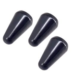 Pontas de interruptor de captador de cobre, botão de interruptor para guitarras elétricas estilo lp epi, prata/preto/dourado/preto profundo, acessórios para guitarra elétrica - Image 3