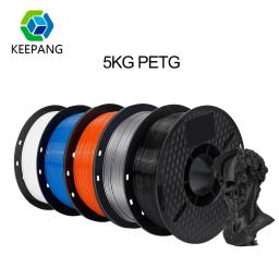 Filamento de plástico PETG para impressora 3D, material plástico, cor preto e branco, consumíveis para KP3s Pro S1, 1,75mm, 5kg - Image 1