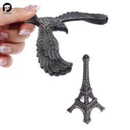 Decoração de escritório liga torre eiffel modelo equilibrado pássaro prop equilíbrio águia gravidade pássaro estatuetas miniatura brinquedo descompressão - Image 1
