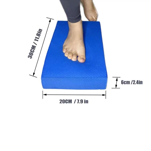 Esteira Antiderrapante de Espuma para Yoga e Pilates - Ideal para Treinamento e Construção do Corpo