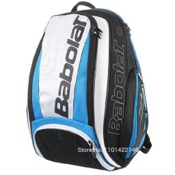 Babolat Pure Series Bag para mulheres e homens, mochila de tênis, compartimento de sapato independente, detém até 2 raquetes, original - Image 1