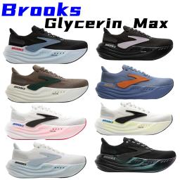 Tênis de corrida e caminhada neutros Brooks Glycerin Max masculino e feminino - Image 1