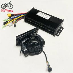 36v 48v 60v 40a 1000w 1500w 2000w ebike motor sem escova controlador de onda senoidal com medidor lcd sw900 para e-mountain bike scooter - Image 3