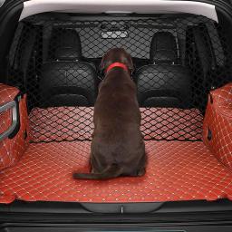 Prático Pet Proteção Net, Car Boot, Pet Separação, Cerca, Barreira de Segurança, Coisas para Dog Supplies, Fit para qualquer veículo, 120cm x 70cm - Image 2