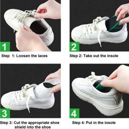 Sapato Crease Protector Shield, Sneakers Acessórios, Toe Cap Support, Maca Sapato, Head Shield - Image 6