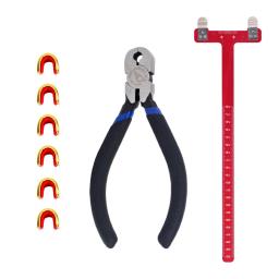 Tiro com arco Ferramenta de Ajuste para Recurvo, Bow String Nocking Points Alicate, T Squares Tuning Régua, Composto Bowstring Acessórios - Image 1