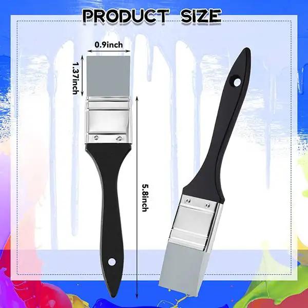 Escova Ampla de Silicone Shaper: Pincel Flexível para Pintura Acrílica e à Base de Água