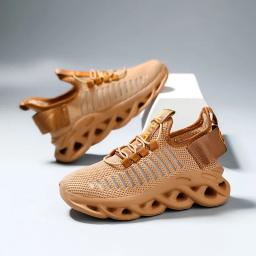 Sapatos de corrida respiráveis para crianças, Tênis vermelhos, Sapatos esportivos para crianças, Meninos Blade Shoes, Primavera e Verão, Venda quente, 2024 - Image 2