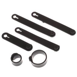 10 pçs 5/8cm braçadeiras de cabo de borracha para fixar abraçadeiras cablagem faixas de borracha acessórios do veículo elétrico da motocicleta - Image 6