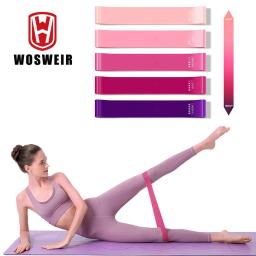 WOSWEIR Resistência Elástica Bandas Yoga Treinamento Ginásio Fitness Gum Pull Up Assist Rubber Band Crossfit Exercício Workout Equipment - Image 1