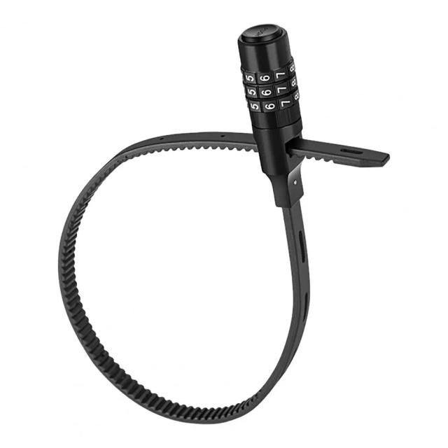 Cadeado de Segurança para Bicicleta com Código de Três Dígitos e Ajuste Personalizado - Proteção Anti-Roubo para Skate e Bicicleta