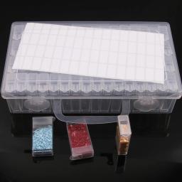 5d diy ferramentas de pintura diamante acessórios caixa armazenamento recipiente diamante bordado acessórios caixa broca recipiente mosaico caso - Image 3