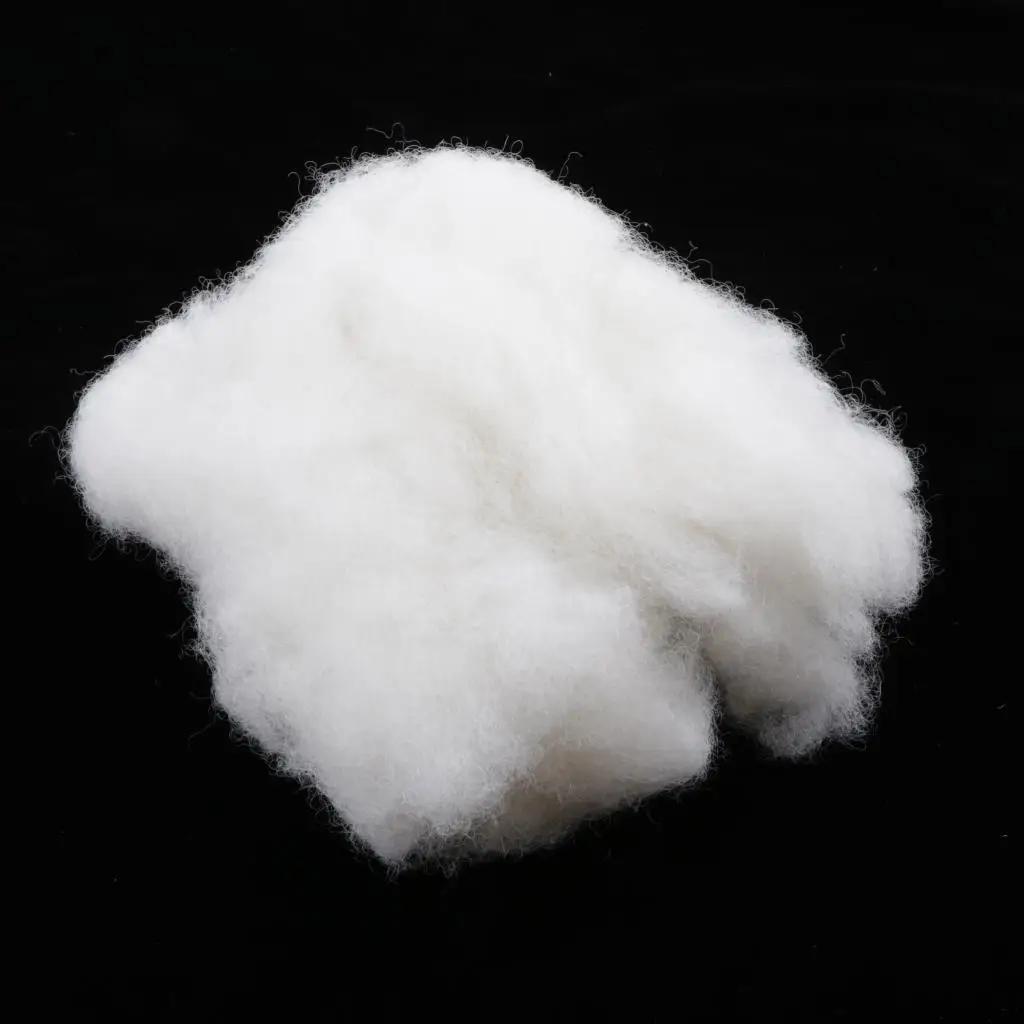 Enchimento Recheio De Algodão, Basting Wadding, Almofada De Fibra, Feito De Poliéster, Branco, 150g - Image 1