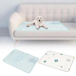 Tapete de resfriamento de verão para cão, reutilizável, macio, confortável, respirável, lavável, para animal de estimação, doméstico, suprimentos, resistente, e1m9 - Image 1