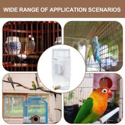 Alimentador automático do pássaro com grande capacidade, distribuidor de água do pássaro, garrafa papagaio gaiola, copo bebendo, tigelas, Pet rega suprimentos - Image 6