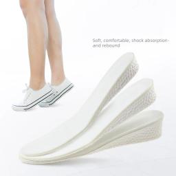 Palmilhas para Sapatos Respirável Aumentar Salto Inserir Almofada Almofada Unisex Altura Aumento Palmilha Boost Homem Sapatos das Mulheres Sneakers Novo - Image 2