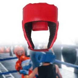 Capacete de boxe sparring arnês testa e proteção de ouvido proteção facial completa para mma taekwondo karate luta adultos - Image 2