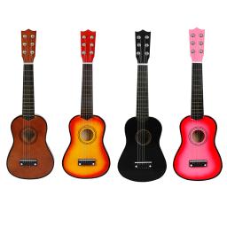 Violão Acústico com Escolhas para Iniciantes, Melhor Presente para Crianças, Instrumentos Musicais, Brinquedo de Jogo, 6 Cordas, 21 in - Image 4