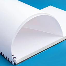 Papel Espessado Sketchbook, Estudante Arte Pintura, Marcador Pen Bobina, Material Escolar, A4, A5, 50 Folhas - Image 4