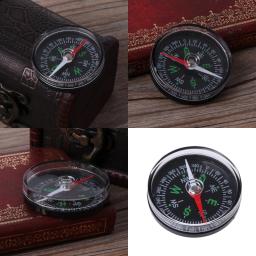 Mini navegação portátil, bússola para acampamento, caminhada, sobrevivência, manual, guia prático - Image 1