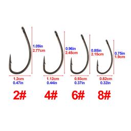 Hirisi 4 pçs ronnie rig carpa gancho de pesca combinação mar pesca bola flutuante tipo isca grupo pesca acessórios - Image 3