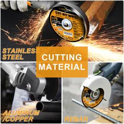 5-50pc 75mm disco de corte de resina moagem roda de metal lâmina cortada para moedor de ângulo metal & corte inoxidável - Image 4