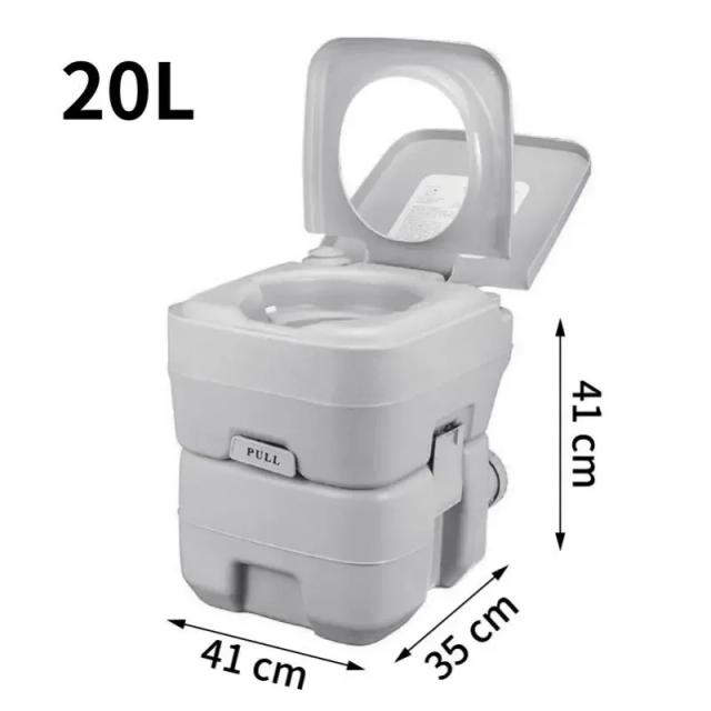 Banheiro Portátil Ideal para Acampamento e Viagens: Conforto para Grávidas, Idosos e Economia de Água
