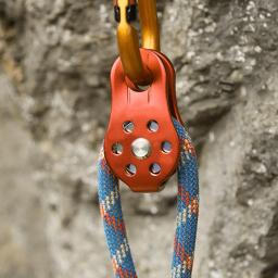 Único Swivel Corda Polia Bloco, 26KN, liga de alumínio, Heavy Duty, 12mm Corda Escalada - Image 6