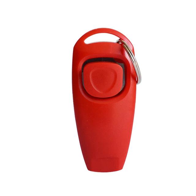Pet Training Whistle Clicker, Dog Trainer, Pare de Ladrar, Ferramenta de Auxílio com Chaveiro, Puppy Suprimentos, 2 em 1 - Image 1