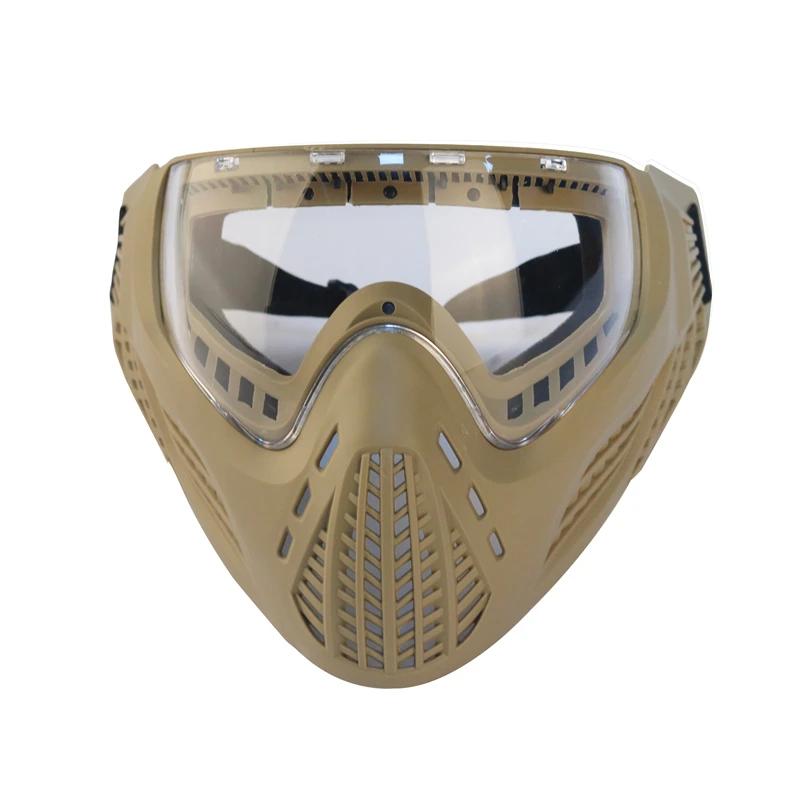 Zlangsports Tático Paintball Airsoft Máscara protetora facial completa pode ser equipada com câmera esportiva CS Cosplay Máscaras de Halloween - Image 1