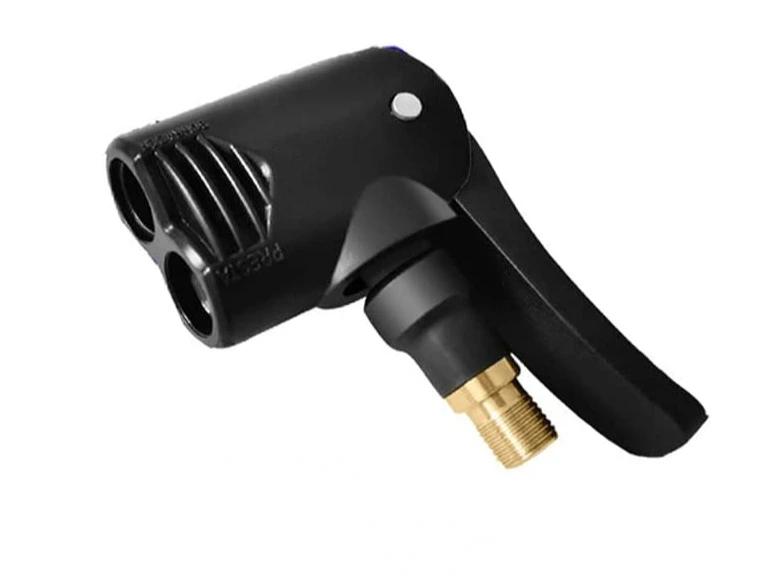 Bicicleta bomba bocal mangueira adaptador, Dual Head bombeamento peças, Serviço Acessórios F V A V Schrader Presta Valve Convertor, Bycicle peças - Image 1
