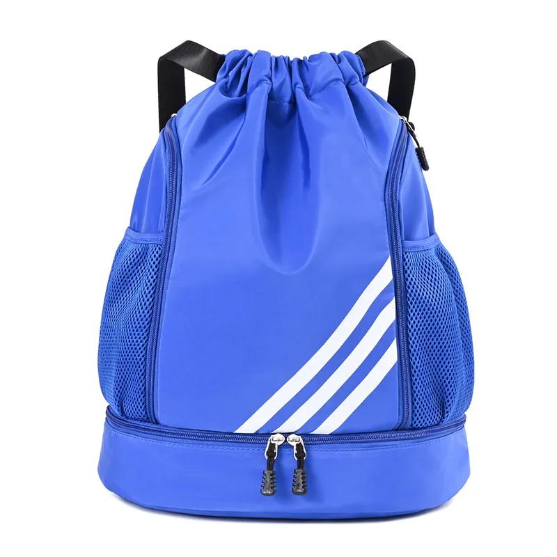 Bolsa de ginástica masculina, armazenamento de viagem, grande, novo, bola de futebol, treinamento, sapato de basquete, bolso de ombro para mochila esportiva feminina - Image 1