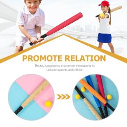 Eva material taco de beisebol brinquedos durável quintal esportes conjunto portátil crianças brinquedo interativo crianças acessórios treinamento softball - Image 2