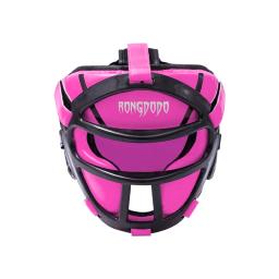 Crianças/adultos novo mma muay thai capacete de boxe com máscara taekwondo artes marciais sparring equipamento de treinamento protetor de cabeça - Image 3