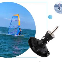 Encaixe baixo do pino do pé do mastro do windsurf, tendão de borracha, acessórios do hardware - Image 4
