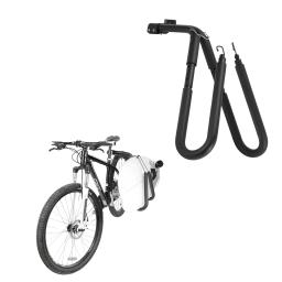 Suporte de prancha para esportes aquáticos, liga de alumínio, espuma, algodão, preto, verde, bicicletário, shortboard, altura de 20,3 cm, 1 par - Image 4