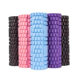 30cm coluna de yoga ginásio fitness pilates rolo de espuma exercício volta massagem rolo yoga tijolo casa equipamentos fitness - Image 1