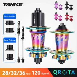 Tanke 6 rolamento mtb hub dianteiro traseiro 28 32 36 furos freio a disco mountain bike hubs 7 8 9 10 11 12 velocidade hubset 12s peças da bicicleta - Image 1