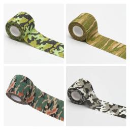 Fita camuflada 5cm x 4.5m, exército tiro de caça, cego envoltório camuflagem furtiva fita envoltório durável à prova d' água quente - Image 3