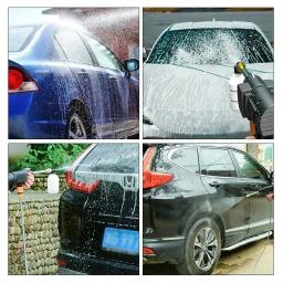 Arma De Lavadora De Carro De Alta Pressão, Arma De Lavadora De Pressão Elétrica, Bateria Recarregável, Spray De Água Mais... - Image 3