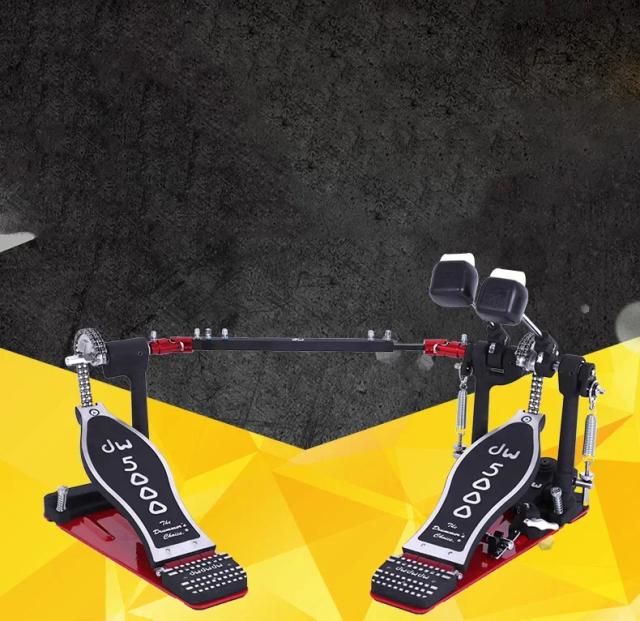 Acessórios Incríveis para Instrumentos Musicais: Pedal Metal Duplo Passo com Rolamento e Spring Drive