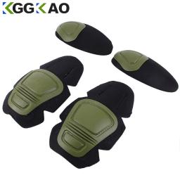 Joelho tático e cotovelo protetor pad para a caça, paintball, airsoft, uniforme de combate, terno militar, 2 cotovelo almofadas, apenas - Image 1