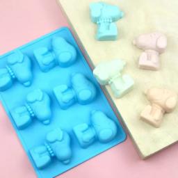 Snoopy diy silicone cozimento molde reutilizável comida-grau silicone caseiro cão biscoito geléia gelo cubo chocolate bolo sabão - Image 3