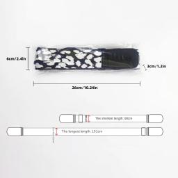 Cinto de ombro ajustável Nylon guitarra elétrica, Jacquard Instrument Acessórios, Bass Band, Estilo Leopard - Image 6