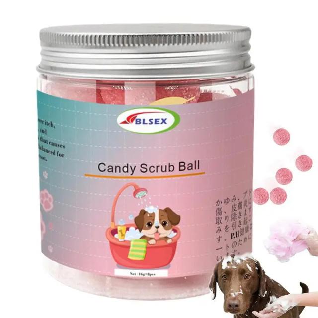 Bolas Espumosas de Banho para Pets: Bombas Aromáticas para Limpeza e Spa de Beleza de Gatos