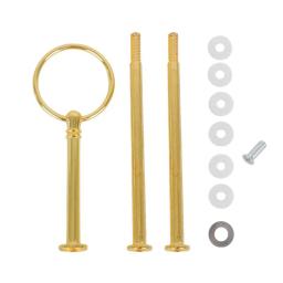Bolo e Cupcake Plate Stand Rod, 3 Camadas, Suporte para Festa de Casamento, Bandeja De Sobremesa, Frutas e Sobremesas Prato, Stand Rod - Image 3