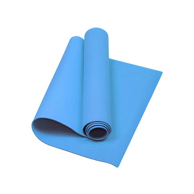 Tapete de Yoga Antiderrapante de EVA Espesso de 4mm para Exercícios, Yoga e Pilates