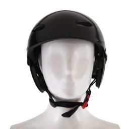 Capacete protetor de segurança para esportes aquáticos, 11 furos respiratórios, caiaque, canoa, surf, paddleboard, preto - Image 1